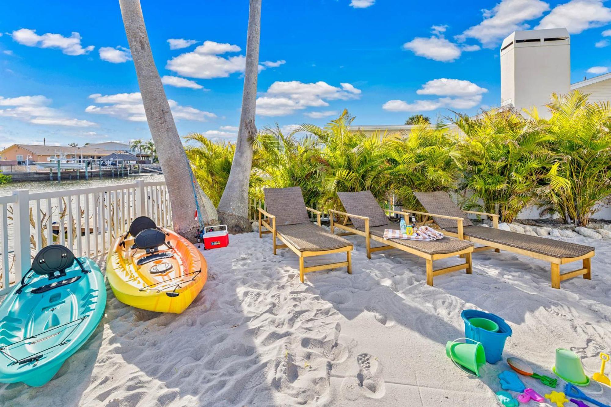 5 Bed3Bath Waterfront Pool Home With Full Gym, Office, And Heated Pool! Hernando Beach Экстерьер фото